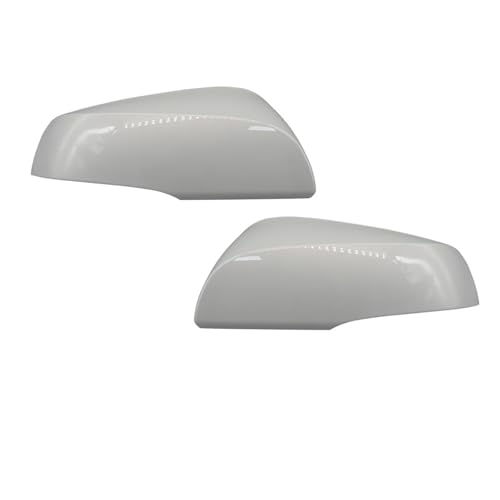 BWBVHRHZY 2Pcs Rückspiegel Kappe Fit for Toyota Rav4 2020 2021 Tür Seite Flügel Spiegel Abdeckung Gehäuse Shell Braun Milan Khaki Weiß Schwarz Grau(Grey LH RH) von BWBVHRHZY