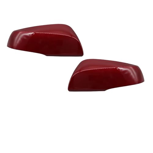 BWBVHRHZY 2Pcs Rückspiegel Kappe Fit for Toyota Rav4 2020 2021 Tür Seite Flügel Spiegel Abdeckung Gehäuse Shell Braun Milan Khaki Weiß Schwarz Grau(Red LH RH) von BWBVHRHZY