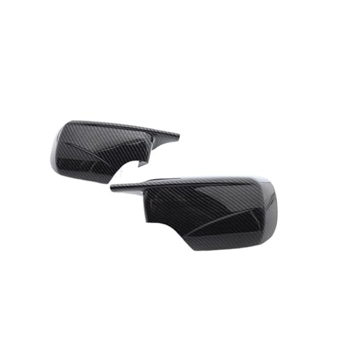 BWBVHRHZY ABS Rückspiegel Fall Tür Flügel Spiegel Abdeckung Kappe Shell Gehäuse Fit for BMW E46 316i 318i 318d 320d 320i 323i 325i 328i 330d 330i(Carbon Fiber Look) von BWBVHRHZY
