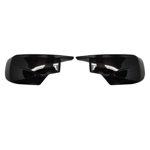BWBVHRHZY ABS Rückspiegel Fall Tür Flügel Spiegel Abdeckung Kappe Shell Gehäuse Fit for BMW E46 316i 318i 318d 320d 320i 323i 325i 328i 330d 330i(Left and Right Black) von BWBVHRHZY