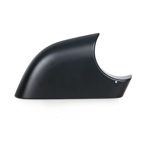 BWBVHRHZY Auto Außen Rück Flügel Tür Seite Spiegel Unteren Boden Abdeckung Deckel Kappe Shell Chrom Schwarz Fit for Tesla Modell 3 2017-2021(Black Right) von BWBVHRHZY