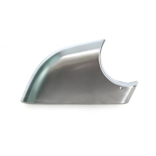 BWBVHRHZY Auto Außen Rück Flügel Tür Seite Spiegel Unteren Boden Abdeckung Deckel Kappe Shell Chrom Schwarz Fit for Tesla Modell 3 2017-2021(Chrome Right) von BWBVHRHZY