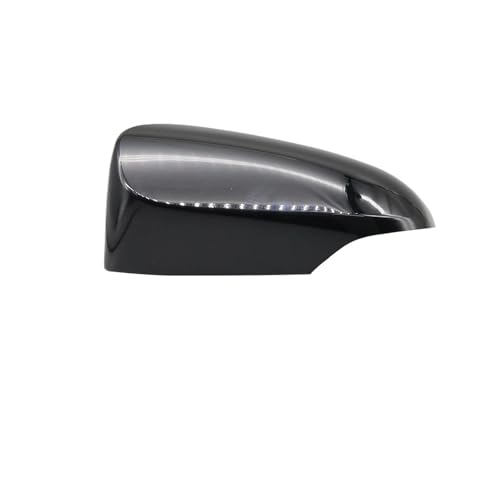 BWBVHRHZY Auto Rückspiegel Gehäuse Shell Cover Fit for Toyota Fit for Yaris 2012 2013 2014 2015 2016 2017 2018 2019 flügel Außerhalb Spiegel Kappe Deckel(Black LH) von BWBVHRHZY