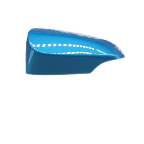 BWBVHRHZY Auto Rückspiegel Gehäuse Shell Cover Fit for Toyota Fit for Yaris 2012 2013 2014 2015 2016 2017 2018 2019 flügel Außerhalb Spiegel Kappe Deckel(Blue Metallic LH) von BWBVHRHZY