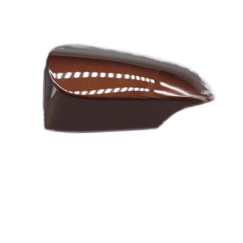 BWBVHRHZY Auto Rückspiegel Gehäuse Shell Cover Fit for Toyota Fit for Yaris 2012 2013 2014 2015 2016 2017 2018 2019 flügel Außerhalb Spiegel Kappe Deckel(Brown LH) von BWBVHRHZY