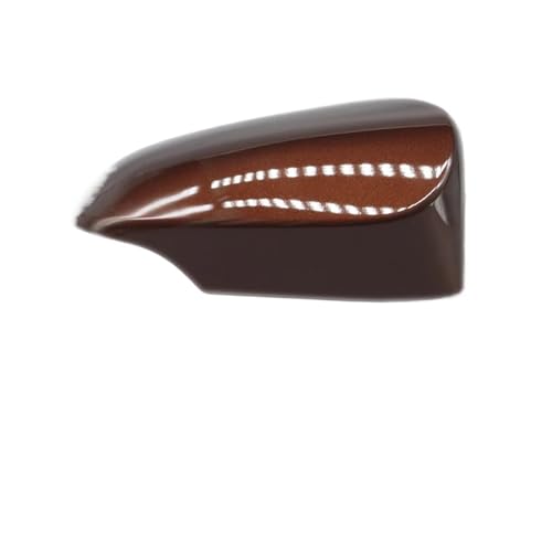 BWBVHRHZY Auto Rückspiegel Gehäuse Shell Cover Fit for Toyota Fit for Yaris 2012 2013 2014 2015 2016 2017 2018 2019 flügel Außerhalb Spiegel Kappe Deckel(Brown RH) von BWBVHRHZY