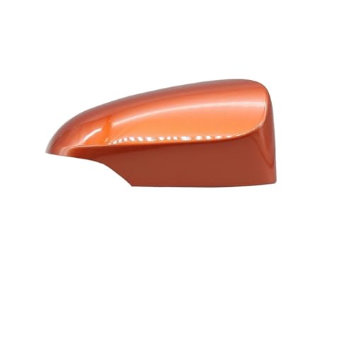 BWBVHRHZY Auto Rückspiegel Gehäuse Shell Cover Fit for Toyota Fit for Yaris 2012 2013 2014 2015 2016 2017 2018 2019 flügel Außerhalb Spiegel Kappe Deckel(Orange RH) von BWBVHRHZY