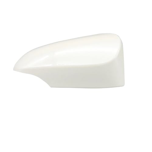 BWBVHRHZY Auto Rückspiegel Gehäuse Shell Cover Fit for Toyota Fit for Yaris 2012 2013 2014 2015 2016 2017 2018 2019 flügel Außerhalb Spiegel Kappe Deckel(Pearl White RH) von BWBVHRHZY