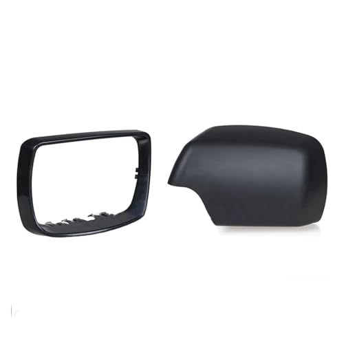 BWBVHRHZY Auto Seite Spiegel Abdeckung Kappe Fit for BMW E53 X5 2000-2006 Tür Flügel Spiegel Halter Rückspiegel Trim Ring Gehäuse Rahmen 51168256321(Only 1 Left) von BWBVHRHZY