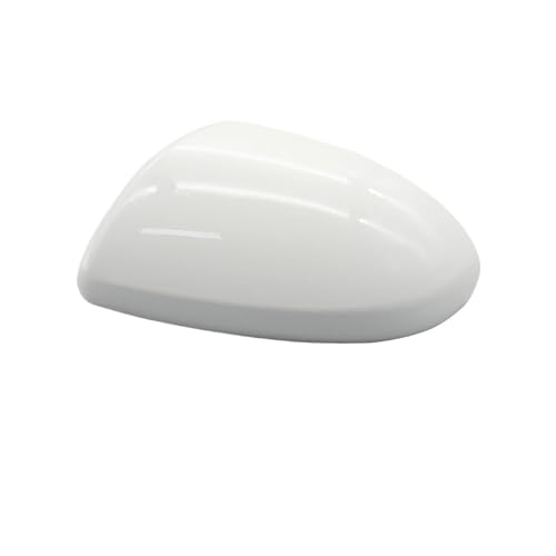 BWBVHRHZY Auto Teile Fit for Mazda 3 Axela BL 2009 2010 2011 2012 2013 Rückspiegel Abdeckung Shell Gehäuse Tür Spiegel Kappe Deckel Mit Farbe(White LH) von BWBVHRHZY