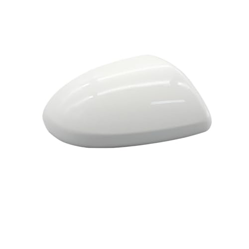 BWBVHRHZY Auto Teile Fit for Mazda 3 Axela BL 2009 2010 2011 2012 2013 Rückspiegel Abdeckung Shell Gehäuse Tür Spiegel Kappe Deckel Mit Farbe(White RH) von BWBVHRHZY