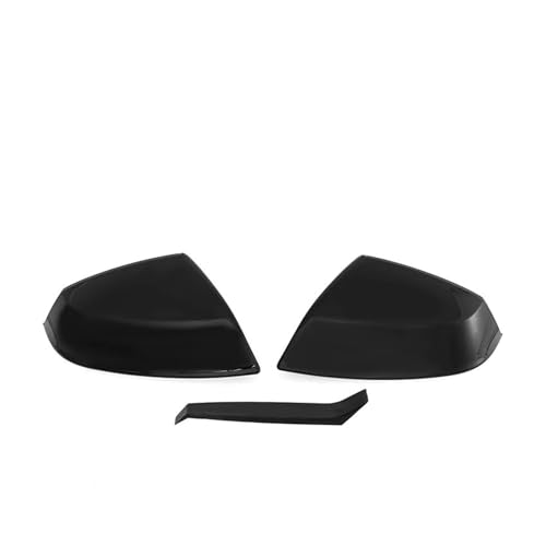 BWBVHRHZY Fit for Audi Q7 2016-2020 Q5L 2018-2020 Auto Seite Flügel Spiegel Rückspiegel Abdeckung Trim Rückansicht Kappe Ersatz Shell Gehäuse(Black Style-2) von BWBVHRHZY