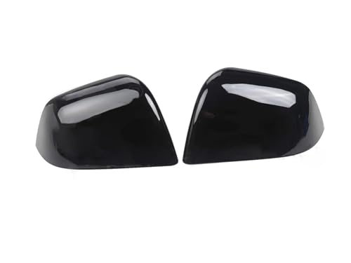 BWBVHRHZY Rückspiegel Shell Ersatz Abdeckung Fit for Tesla Modell 3 2018-2024/Modell Y Außen Seite Spiegel Kappen ersetzen Teile(My Glossy Black) von BWBVHRHZY