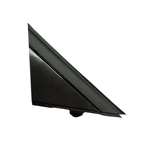 BWBVHRHZY Zierleiste for Türspiegel, dreieckige Plattenabdeckung, passend for FIAT 500 2012–2019, Flaggenabdeckung, Frontfenster, A-Säule, Dreieck, 1SH17KX7AA, 1SH16KX7AA(Bright Black Right) von BWBVHRHZY