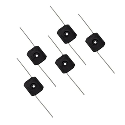 5 x Trimmerkopf-Zubehör, Ersatz-Saiten-Klingen für kabellosen Unkrautvernichter, elektrischer Unkrautfresser, batteriebetriebener Freischneider, Fadenköpfe für Unkrautschneider von BWESOO