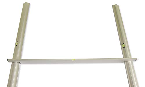 DeRiTex Abziehlehren-Sets - verschiedene Grundschienen und Abziehlehre (2x Grundschiene 2m + Lehre 2m) von DeRiTex