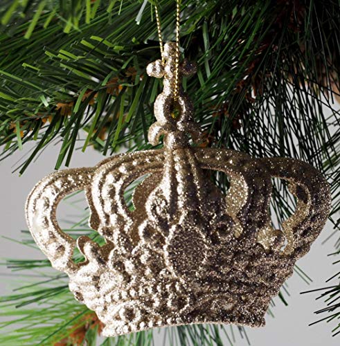 BWG Christbaumkugeln, glitzernd, champagnerfarben, goldfarben, 6 Stück BWG Christbaumkugeln, glitzernd, champagnerfarben, goldfarben, 6 Stück von BWG