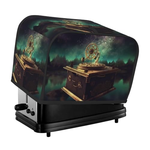 Dream Music Box Toaster Cover 2 Slice Bread Machine Covers Waterproof Universal Size Kitchen Small Appliance Cover with Hang Loop, Dust and Fingerprint Protection Dream Music Box Toaster Cover 2 Slice Bread Machine Covers Waterproof Universal Size Kitchen Small Appliance Cover with Hang Loop, Dust and Fingerprint Protection von BWLHJKE