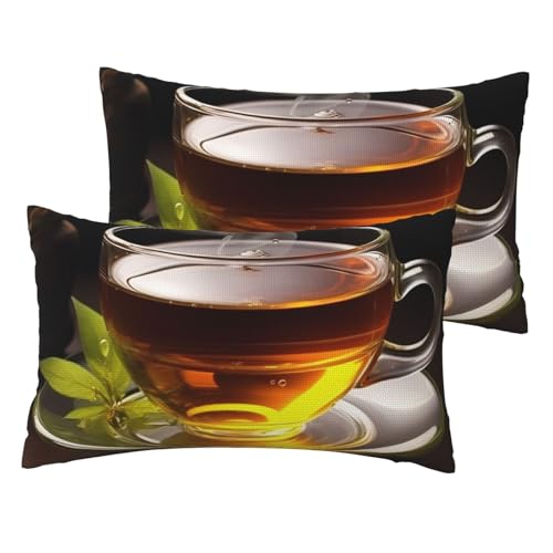 Kissenbezüge aus französischem Leinen, 2er-Set, Standardgröße 30,5 x 50,8 cm, atmungsaktiv und kühlend, für alle Jahreszeiten, weiche Kissenbezüge mit Reißverschluss Kissenbezüge aus französischem Leinen, 2er-Set, Standardgröße 30,5 x 50,8 cm, atmungsaktiv und kühlend, für alle Jahreszeiten, weiche Kissenbezüge mit Reißverschluss von BWLHJKE