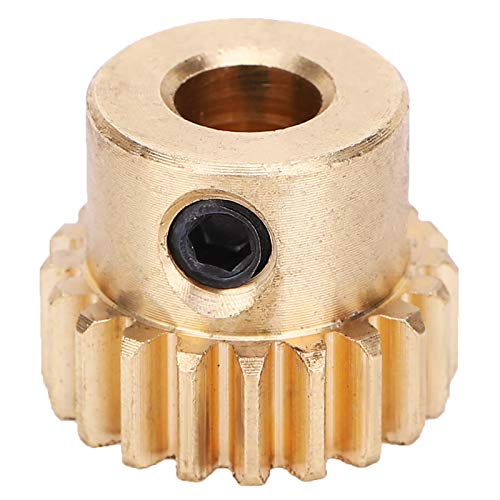 30 Zähne Zahnrad Industrie, Messing 30 Zähne Zahnrad 6mm Rundloch 0,8 Modul Industrieroboter Teile von BWLZSP