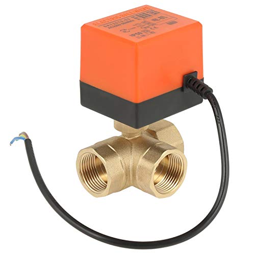 AC 220V Messing Elektromotorisches Kugelhahn 3-Wege-3-Draht-T-Typ 1,6-Pa-Gewinde DN25 G1 "-Ventil AC 220V Messing Elektromotorisches Kugelhahn 3-Wege-3-Draht-T-Typ 1,6-Pa-Gewinde DN25 G1 "-Ventil von BWLZSP