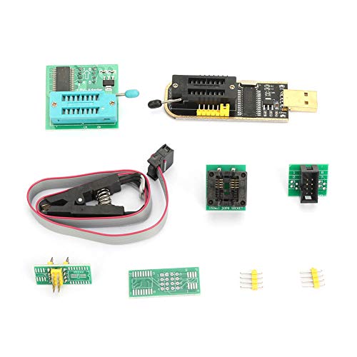 BWLZSP CH341A 24 25-Serie-Programmierer + SOP8-Testclip + 1.8V-Adapter + SOP8 zum DIP8-Konverter-Modul USB-Programmierer Adapter-Socket-Konverter-Modul von BWLZSP