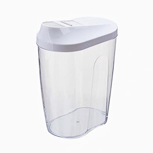 BWLZSP Haushalt Waschpulverbox Klein Transparent Waschmittelbox Transparent Behälter Aufbewahrungsbehälter Wäschepulver Fass Gegenstände Behälter Spender von BWLZSP