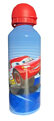 Cars Alu Trinkflasche 500ml hellblau/rot von BWR