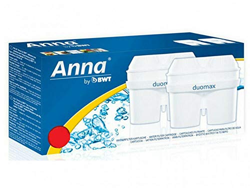 10 Anna Duomax Wasserfilter Kartuschen für Brita Maxtra von BWT