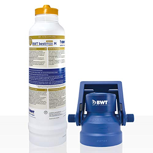 BWT Bestmax Premium Wasserfilter M Installationskit mit Filterkopf - 2050l Kapazität bei 10° Gesamthärte. von BWT