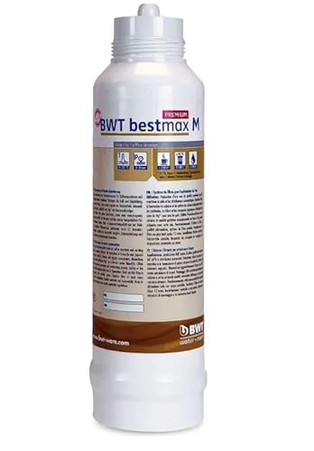 BWT Bestmax Premium Wasserfilter M Tauschpatrone - 2050l Kapazität bei 10° Gesamthärte. von BWT