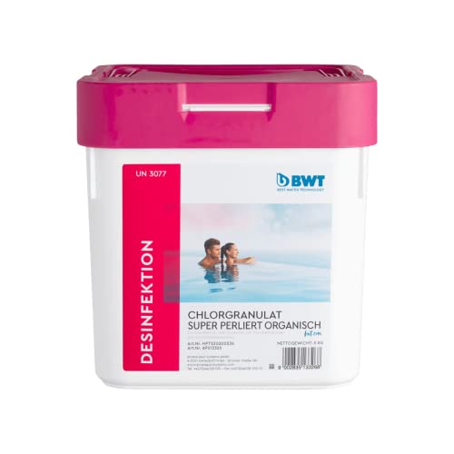 BWT Chlorgranulat super perliert 5 kg | Hochwertiges Chlorgranulat in perlierter Form und auf organischer Basis von BWT