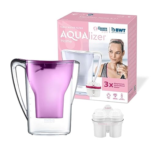 BWT JARRA Penguin Violeta + Pack 3 FILTROS, Kunststoff, Violet von BWT
