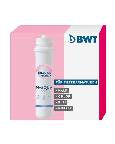 BWT MyAQUA Soft Filterkartusche | Filtert Chlor, Blei & Kupfer AQA drink und MyAQUA Filterköpfe von BWT