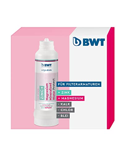 BWT Wasserfilter AQA drink Zinc + MP400 reduziert Schadstoffe im Leitungswasser. Filterkerze mit Zink+Magnesium für ihr Trinkwasser aus dem Hahn. Filtert Kalk, Chlor, Blei, Kupfer für den Wasserhahn. BWT Wasserfilter AQA drink Zinc + MP400 reduziert Schadstoffe im Leitungswasser. Filterkerze mit Zink+Magnesium für ihr Trinkwasser aus dem Hahn. Filtert Kalk, Chlor, Blei, Kupfer für den Wasserhahn. von BWT