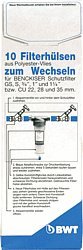 BWT Wechselbox mit Ersatz-Filtervlies für Schutzfilter und Universalfilter II von BWT