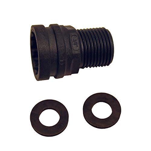 BWT besthead Flex Anschlussstück gerade, Flex Connector x M 3/8' aus GFK von BWT