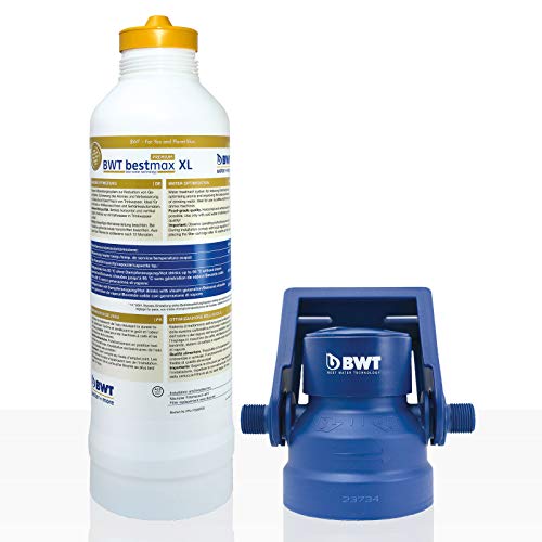 BWT Bestmax XL PREMIUM Filterkerze + Filterkopf, BWT water + more Wasserfilter, ca. 4300 L von BWT