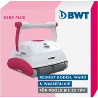 BWT - Poolroboter D200 Plus - Effiziente Poolreinigung - inkl. Transport-Caddy - Pools bis 10 m Länge von BWT