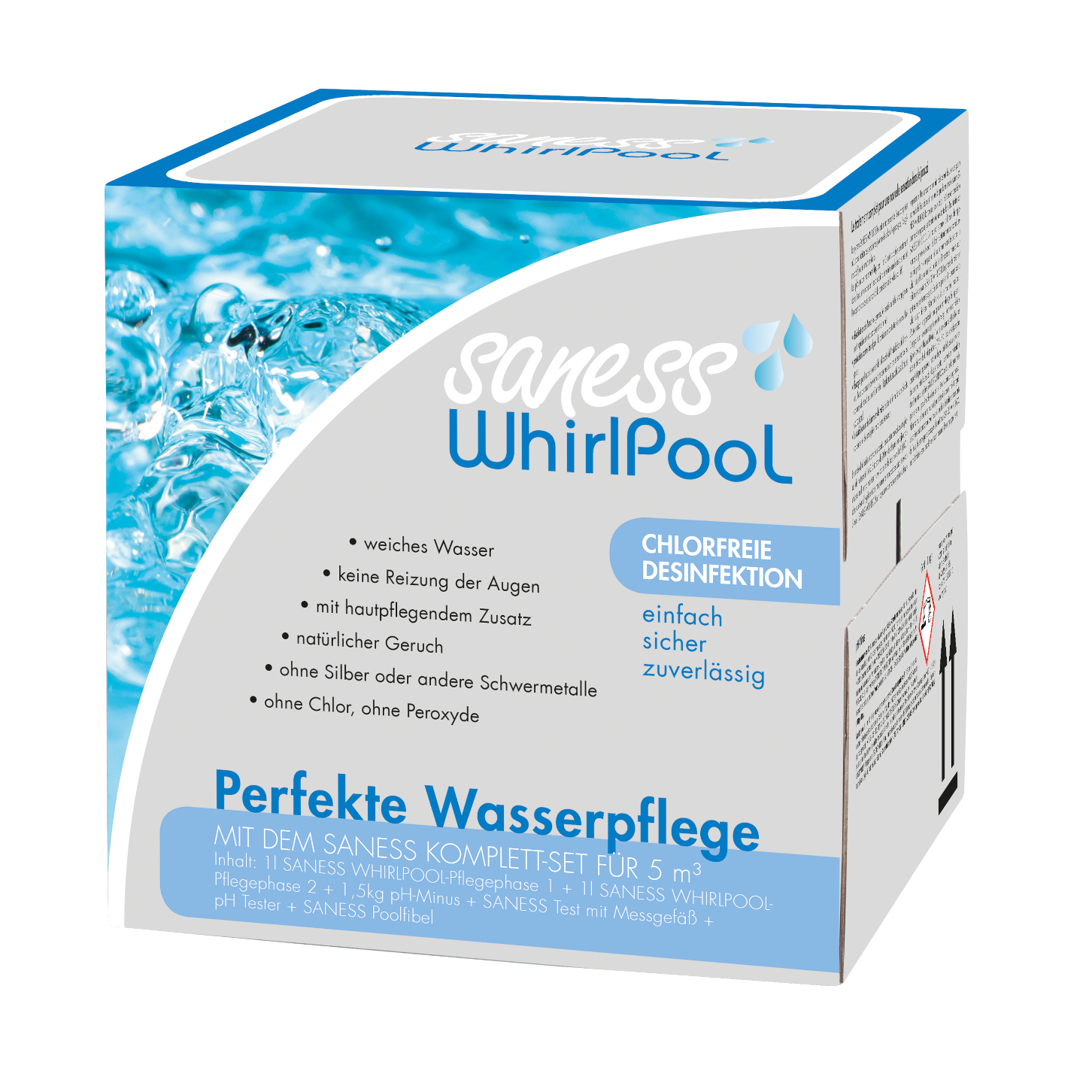 Saness Whirlpool-Pflege Komplett-Set 6-tlg. von BWT