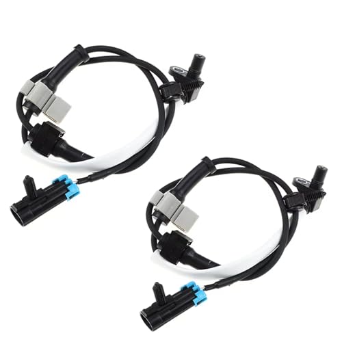 ABS-Sensor Kompatibel Mit Cadillac Für Escalade EXT 2002 2003 2004 2005 2006 Vorne Links Rechts ABS-Raddrehzahlsensor Zubehör 19300584 ABS Raddrehzahlsensor(A pair) von BWWIEZRS