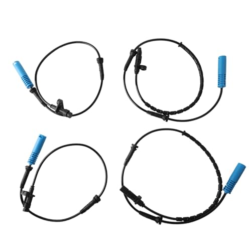Kompatibel Mit M5 2000 2001 2002 2003 528I 2000 540I 525I 530I 2001 2002 2003 Vorne Hinten Links Rechts ABS Geschwindigkeitssensor 34526756375 ABS Raddrehzahlsensor(4pcs) von BWWIEZRS