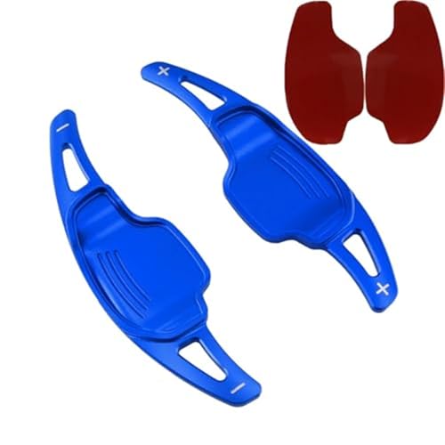 BWZJS , for Chevrolet, SS, for Camaro, ZL1 1LE RS SS Gedenk Z28 TF4 Auto Lenkrad Paddle Shift Verlängerung Quick Shifters Auto-Schaltwippen(BLACK Blue) von BWZJS