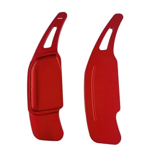BWZJS , for Peugeot, 308 3. Generation 408 PHEV 2022 2023 SW GT Hybrid Premium-Auto-Lenkrad-Schaltpaddel-Erweiterungszubehör Auto-Schaltwippen(BLACK Red) von BWZJS