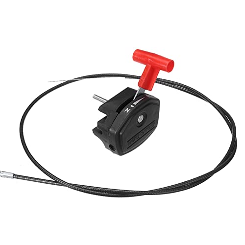 BWZJS 1PC Zweck Gaszug Schalter Hebel Control Kit 56 Zoll Rasenmäher von BWZJS
