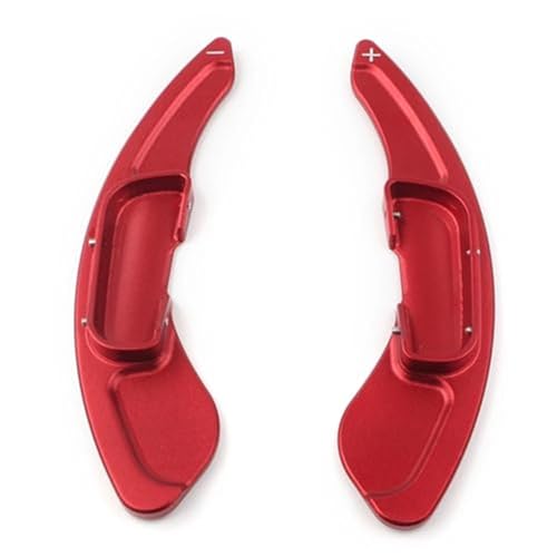 BWZJS 2-teiliger Aluminium-Autolenkrad-Schaltwippen-Verlängerungsschalthebel, for Mazda 3, for Axela, for Mazda 6, for Atenza 2014-2018 und CX-5 2016 2017 2018 Auto-Schaltwippen(Red) von BWZJS