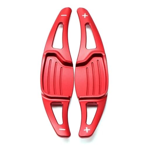 BWZJS Auto-Lenkrad-Schaltwippen-Verlängerung, for Ford, for Mondeo, 2013-2019 und, for Taurus 2015-2019 und, Ford, Edge 2015-2019 Auto-Schaltwippen(Red) von BWZJS