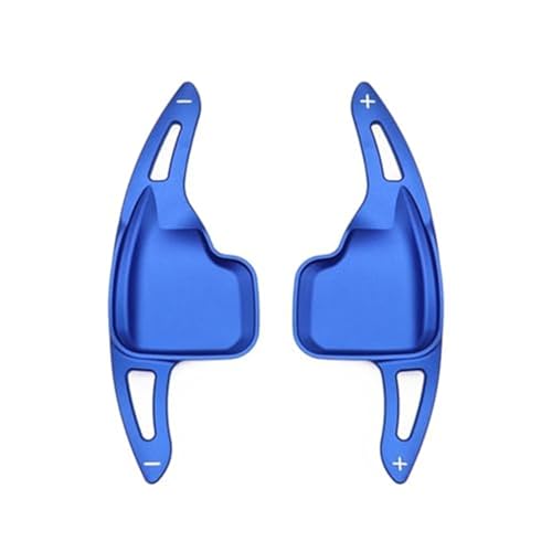 BWZJS Auto-Lenkrad-Schaltwippenverlängerung, for, X1 X2 X3 X4 X5 X6 F16 F15 F26 F25 F39 F48 I8 Z4 E89 2/3/4 Serie F30 F22 F32 Auto-Schaltwippen(Blue) von BWZJS