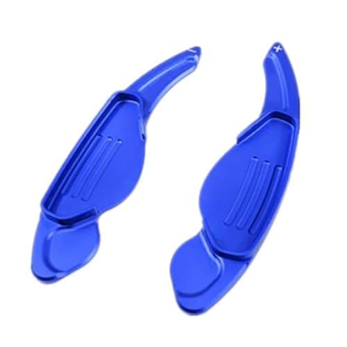 BWZJS Auto-Paddelschaltung, for Jaguar, F-PACE F-Type XF XE XJ X760 X250 X260 X761 X351 Lenkradschalthebel verlängern Autoaufkleber Zubehör Auto-Schaltwippen(Blue) von BWZJS
