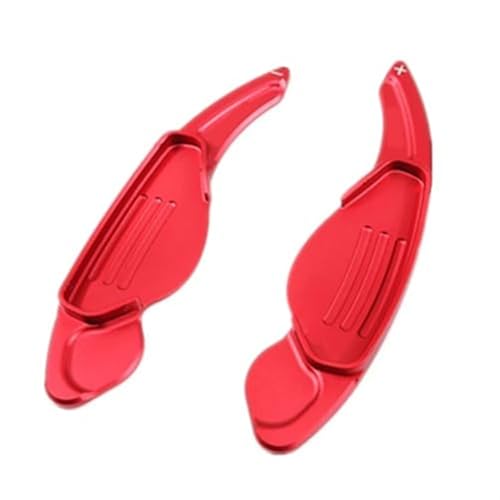 BWZJS Auto-Paddelschaltung, for Jaguar, F-PACE F-Type XF XE XJ X760 X250 X260 X761 X351 Lenkradschalthebel verlängern Autoaufkleber Zubehör Auto-Schaltwippen(Red) von BWZJS